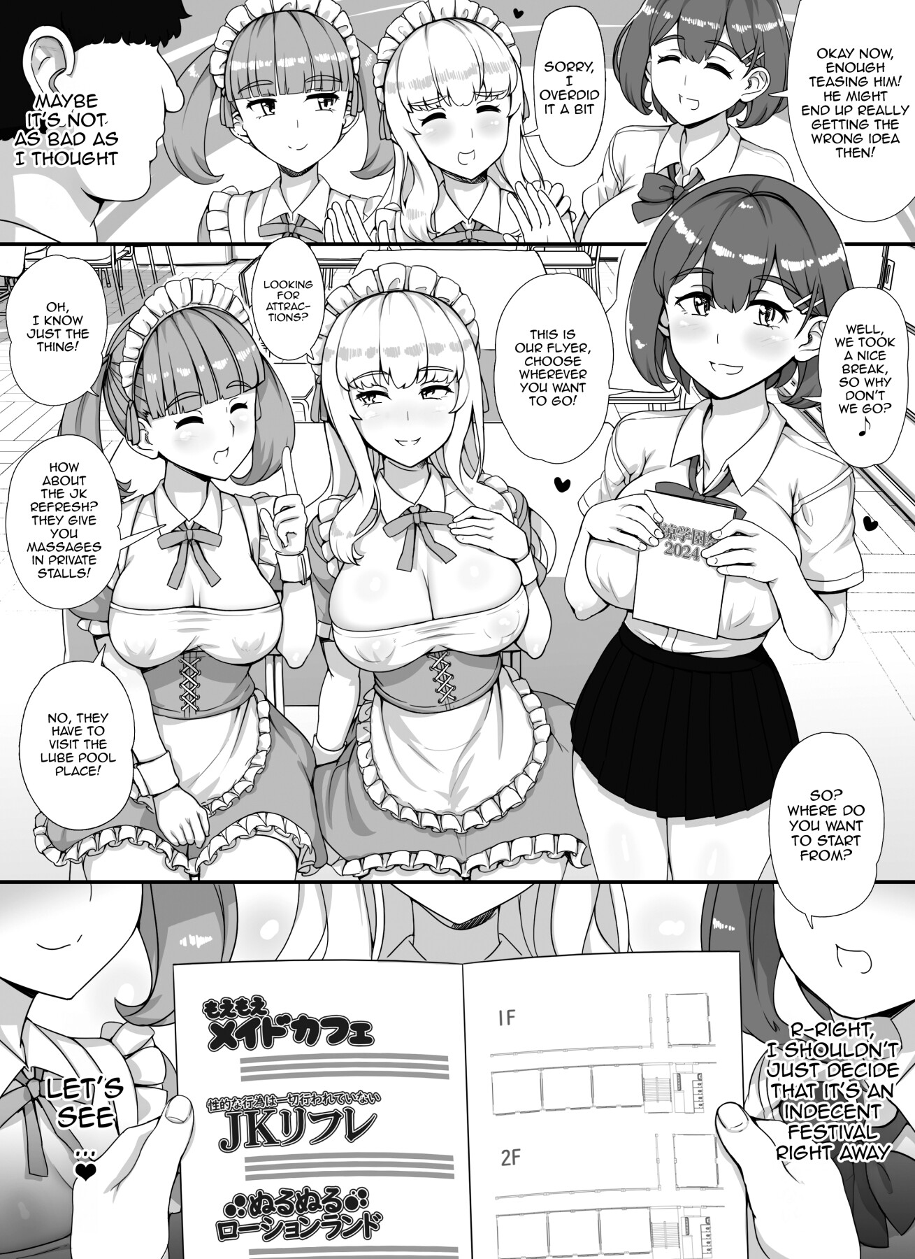 Hentai Manga Comic-Welcome To The Brothel School Festival! ~ First Day-Read-14